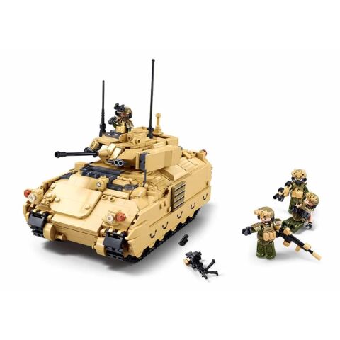 Sluban M38-B1363 American light tank M3A3 Bradley